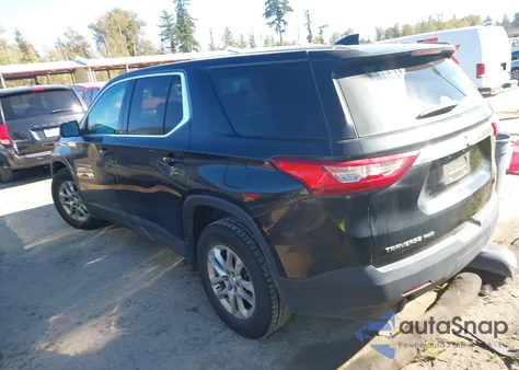 2021 Chevrolet Traverse Awd Ls из США, поврежденный, VIN 1GNEVFKW6MJ113194